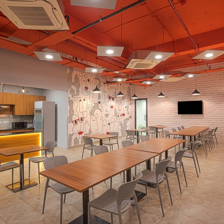 Office Space for Rent in IT Park Chandigarh cafeteria